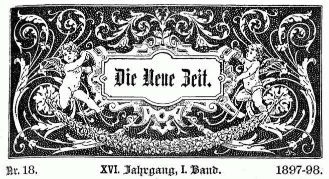 Die Neue Zeit, Jg. 16/1 (1897/98)