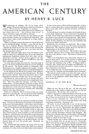 The American Century, by Henry R. Luce, Life, February 17, 1941