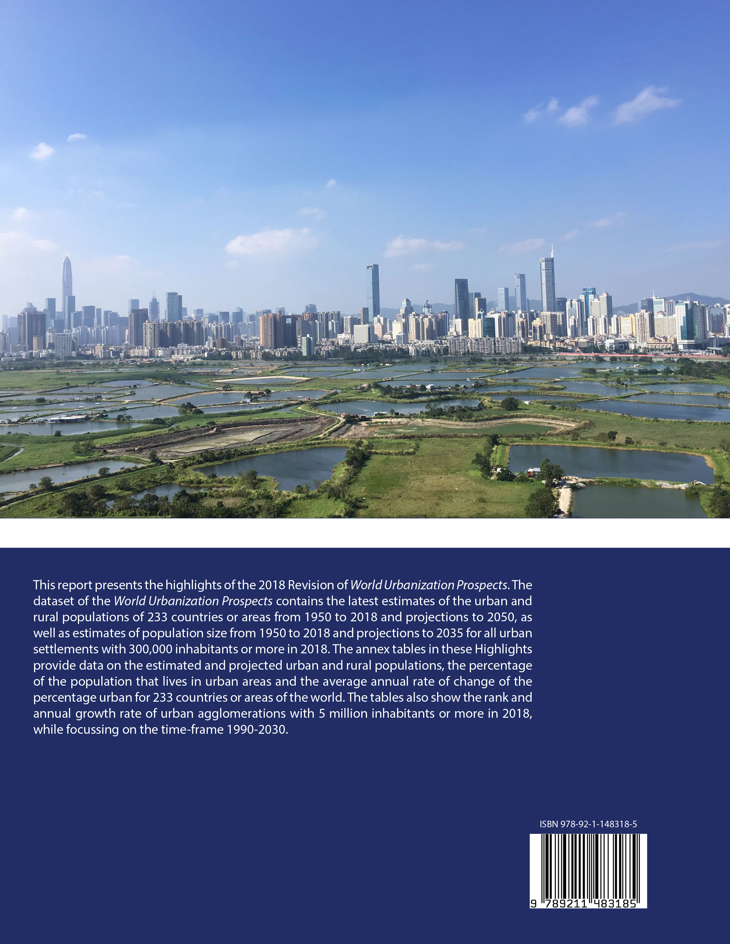 The 2018 Revision of the World Urbanization Prospects. Highlights