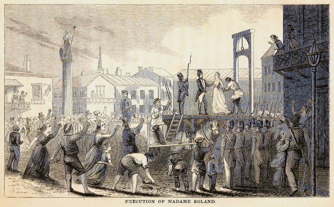 Exécution de madame Roland Exécution de madame Roland
